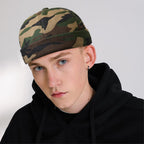 Dome Brimless Hats for Women Men Beanie Docker Cap Sailor Skull Cap Camo