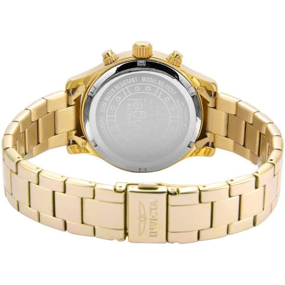 Invicta Women'S 19217 Angel Analog Display Quartz Gold Watch
