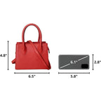 Small Crossbody Tote Bags For Women Faux Leather Cute Clutch Mini Purses And Handbags