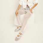 Women'S Mesh Ballet Flats Fishnet Ballerina Flats Buckle Strap Mary Jane Causal Daily Dress Shoes