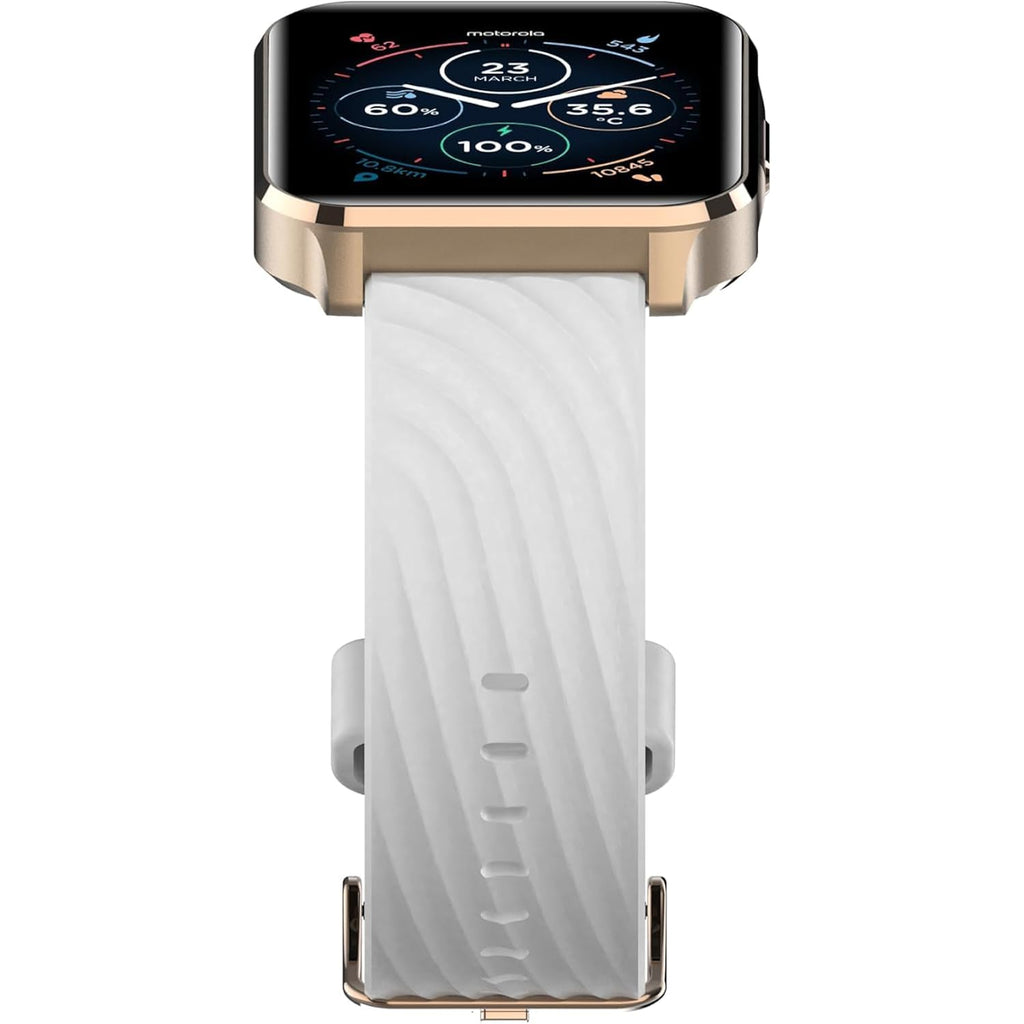 Motorola Moto Watch 70 - Health and Fitness Bluetooth Smartwatch for Every Day Wear, Advanced Health Features, Up to 10 Days Battery Life - Compatible with Android and iOS - Rose Gold