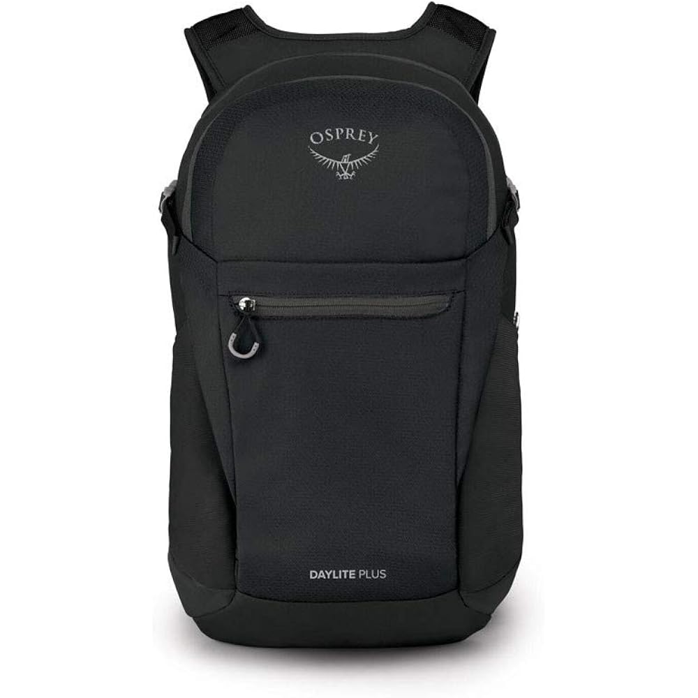 Osprey Daylite Plus Commuter Backpack – Lightweight, Everyday Pack With Laptop Sleeve And Water Bottle Pockets – Ideal For Work, School, And Travel With Versatile Storage Options, Black