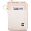 Thread Wallets Rfid Blocking Leather Zip Wallet With Card Holder For Men And Women (Off White)