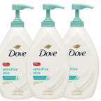 Dove Sensitive Skin Body Wash With Pump 33.8 Fl Oz. Pack Of 3