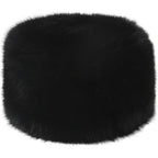 Winter Faux Fur Hat Warm Trapper Hat Cossack Russion Style Hat for Women