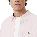 Lacoste Men'S Regular Fit Cotton Oxford Shirt