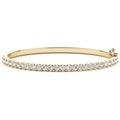 0.5 to 5 Carat 14K White Gold Diamond Bangle Bracelet Value Collection