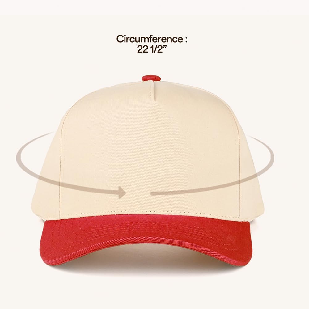 C.C® Beige Two Tone Canvas/Corduroy Snapback Trucker Hat For Unisex