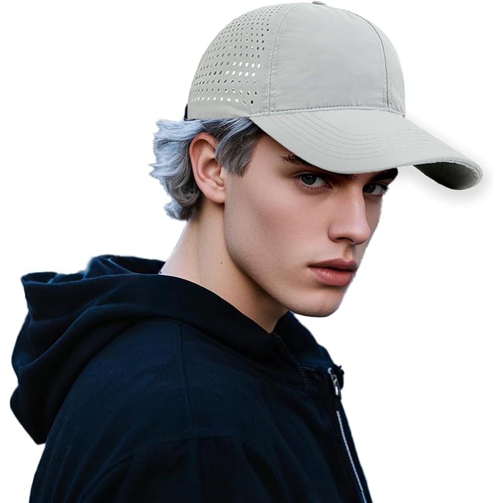 Quick Dry Baseball Cap For Men Women Adjustable Mesh Breathable Upf50+ Outdoor Sports Snapback Golf Cap