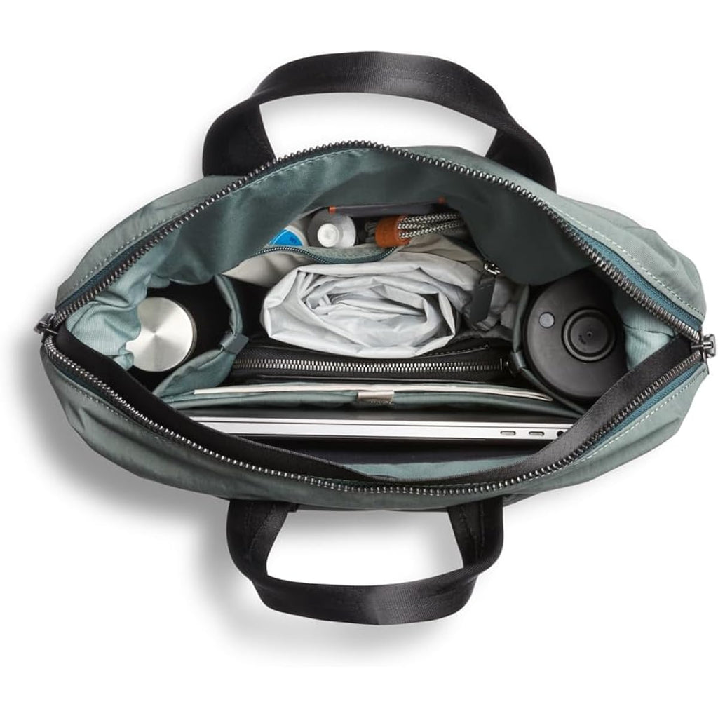 Bellroy Tokyo Totepack, Water-Resistant Woven Convertible Backpack And Tote Bag - Everglade