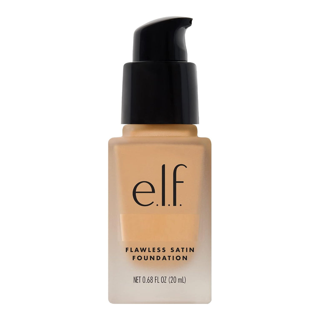 E.L.F. Flawless Finish Foundation, Improves Uneven Skin Tone, Lightweight, Medium Coverage & Semi-Matte, Vegan & Cruelty-Free, Buff, 0.68 Fl Oz (20Ml)