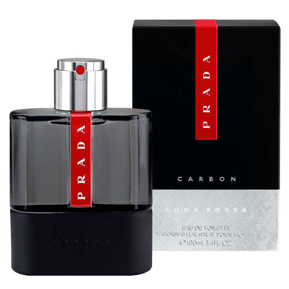 Prada Luna Rossa Carbon For Men - 3.4 Oz Edt Spray