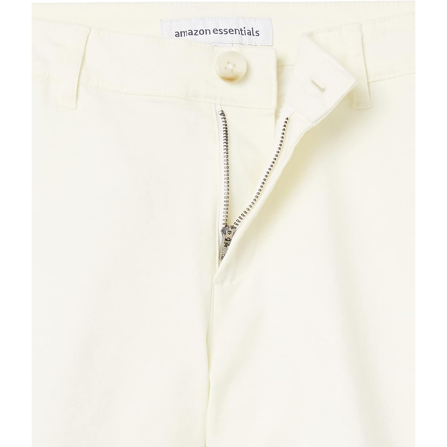 Women's Mid-Rise Slim-Fit 3.5 Inch Inseam Khaki Shorts