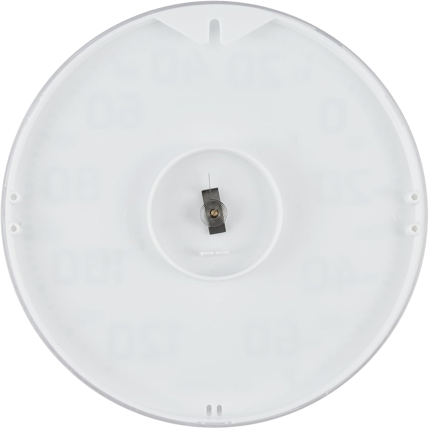 La Crosse 104-1522 8" Round Analog Dial Thermometer, White