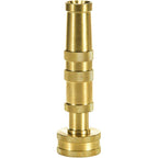 Heavy-Duty Brass Hose Nozzle, Adjustable Twist Hose Nozzle, Jet Sweeper Nozzle, Garden Sprayer | Jet Sweeper Nozzle, Garden Sprayer