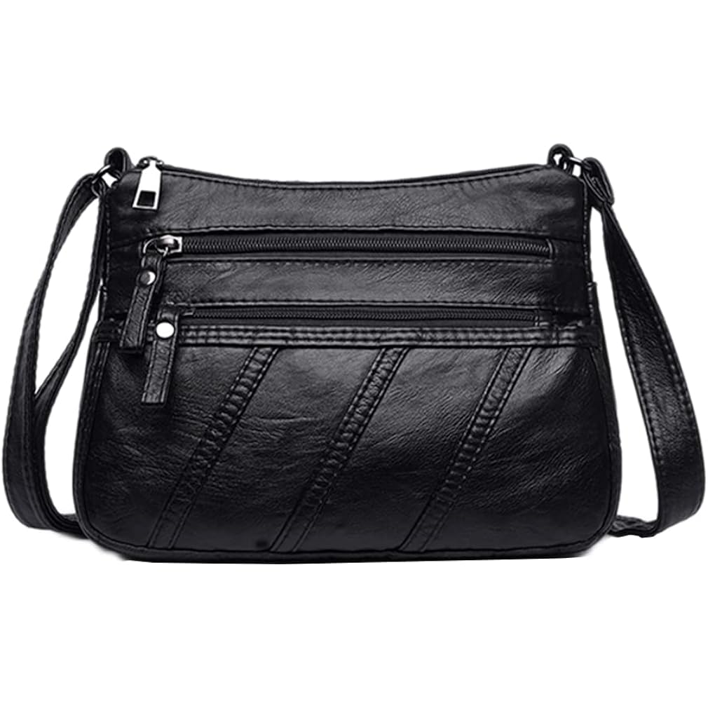 Crossbody Bags For Women Waterproof Shoulder Bag Messenger Bag Casual Pu Leather Ladies Purse Handbag Cross Body Hand Bag