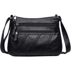 Crossbody Bags For Women Waterproof Shoulder Bag Messenger Bag Casual Pu Leather Ladies Purse Handbag Cross Body Hand Bag