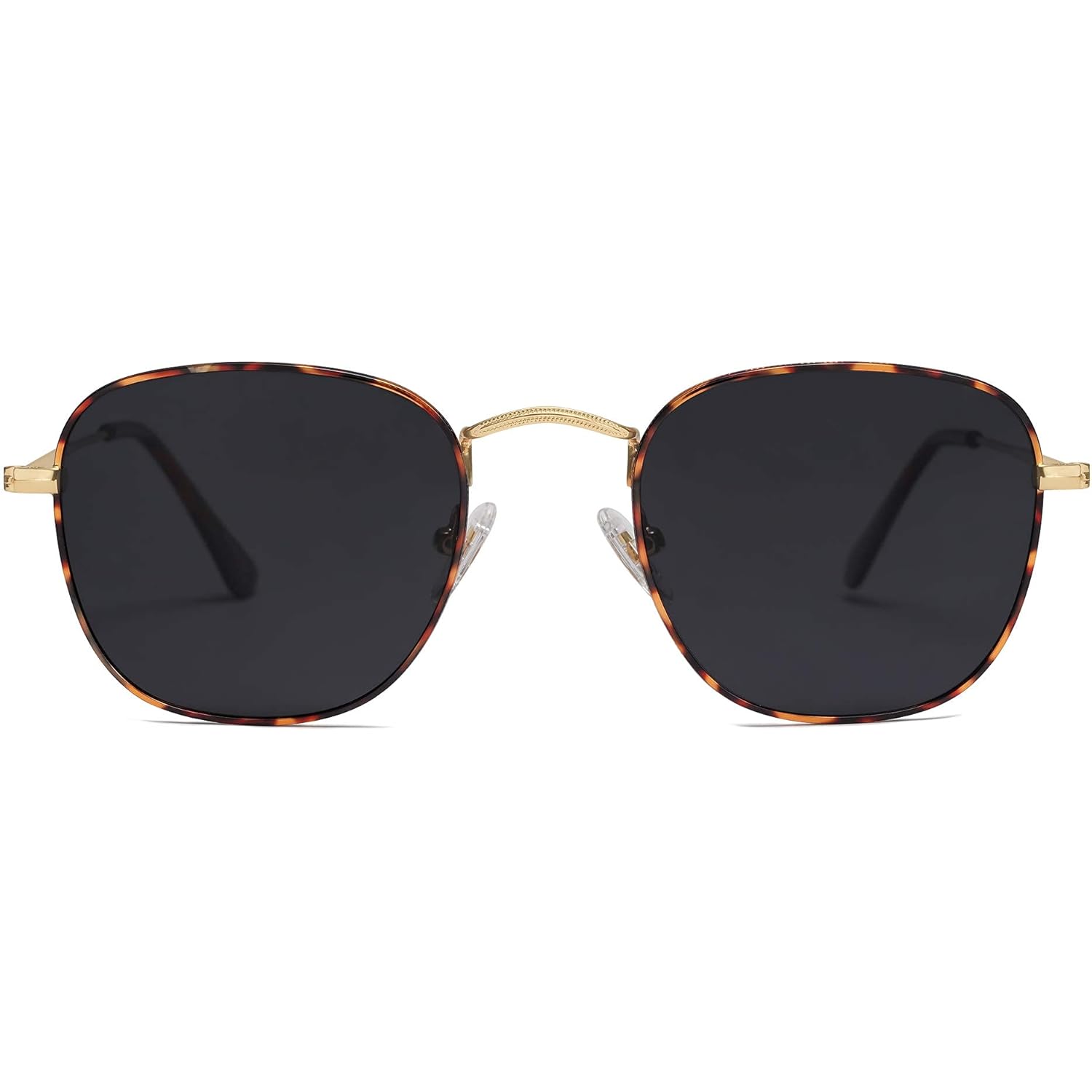 SOJOS Square Polarized Sunglasses for Men Women Classic Vintage Retro Style SJ1143