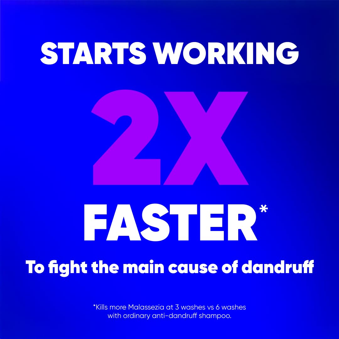 Head & Shoulders Dandruff Shampoo, Clinical Strength Advanced Oil Control, Our Maximum Anti-Dandruff Prescription-Strength Formula, Flake Protection, Seborrheic Dermatitis Relief, Citrus, 13.5 Fl Oz