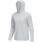 Riverruns Fishing Hoodie For Men Upf 50+ Sun Hoodie Fishing Shirt With Hood Rash Guard Long Sleeve #1044
