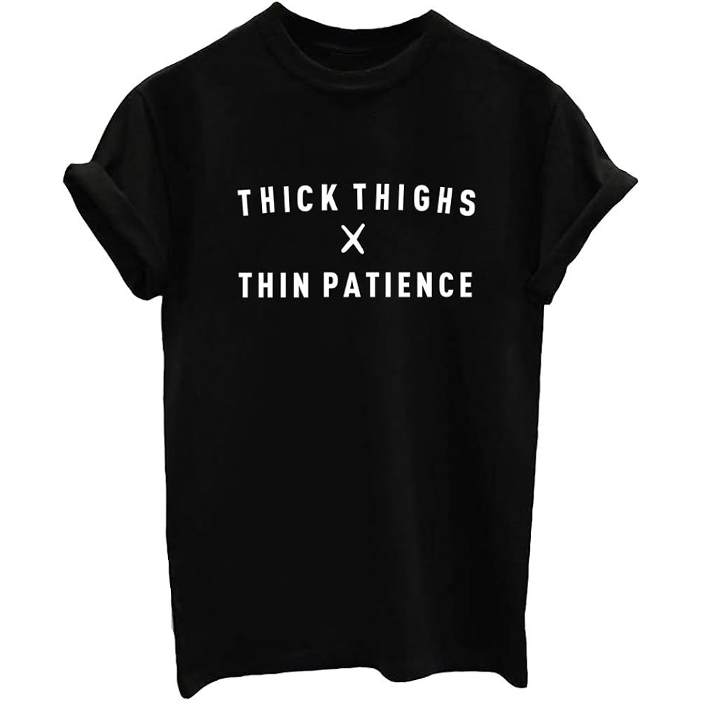 YITAN Women's Cute Juniors Tops Teen Girl Tee Funny T Shirt Black