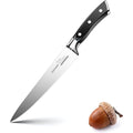 5.5 Inch Kitchen Utility Knife, German High Carbon Stainless Steel | Razor Sharp Full Tang Forged Meat Trimming & Sandwich Knife, Prep Knife & Small Chef Knife For Fruits, Cheese, Veggies, Herbs