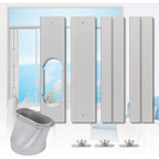 Portable Ac Window Vent Kit 5.9" Air Conditioner Window Seal Panel Hose Kit | No Coupler, For Vertical&Horizontal Sliding Window, Panel Adjustable Length: 16.9"-62.1", Strengthern Sealing, Keep Cool