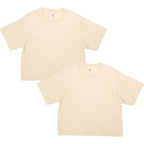 American Apparel Women'S Fine Jersey Boxy T-Shirt, Style G102, 2-Pack