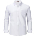 Oxford Dress Shirts For Men Big And Tall(Size Xxl Big-6Xl Big&Tall) Button Down Long Sleeve Business Casual Collared Shirts