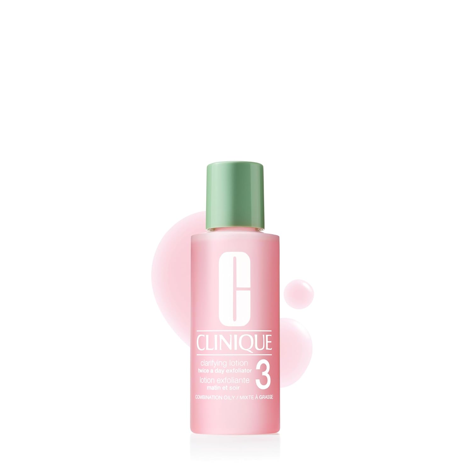 Clinique Clarifying Lotion 3 | Gentle Exfoliator For Oily Combination Skin Types | Face Toner With Witch Hazel + Salicylic Acid | Step 2 In 3-Step Skin Care Routine