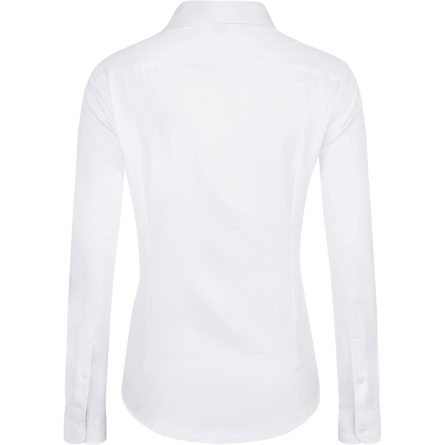 Womens Dress Shirts Long Sleeve Button Down Shirt Wrinkle-Free Business Casual Blouse Office Work Tops