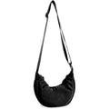 Nylon Crescent Crossbody Bag For Women Purses Trendy Men,Small Travel Sling Bag Hobo