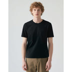 Okba 5 Pcs Black T Shirts Available For Men And Women Adult Round Neck Polyester Blank Tshirts Short Sleeve
