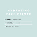 e.l.f. Hydrating Face Primer, Moisturizing Makeup Base, Smooths Pores & Fine Lines, Long-Lasting Wear, Preps Skin for Foundation Application, Small
