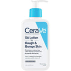 Cerave Sa Lotion For Rough & Bumpy Skin, Vitamin D, Hyaluronic Acid, Lactic Acid & Salicylic Acid Lotion, Fragrance Free & Allergy Tested, 8 Ounce