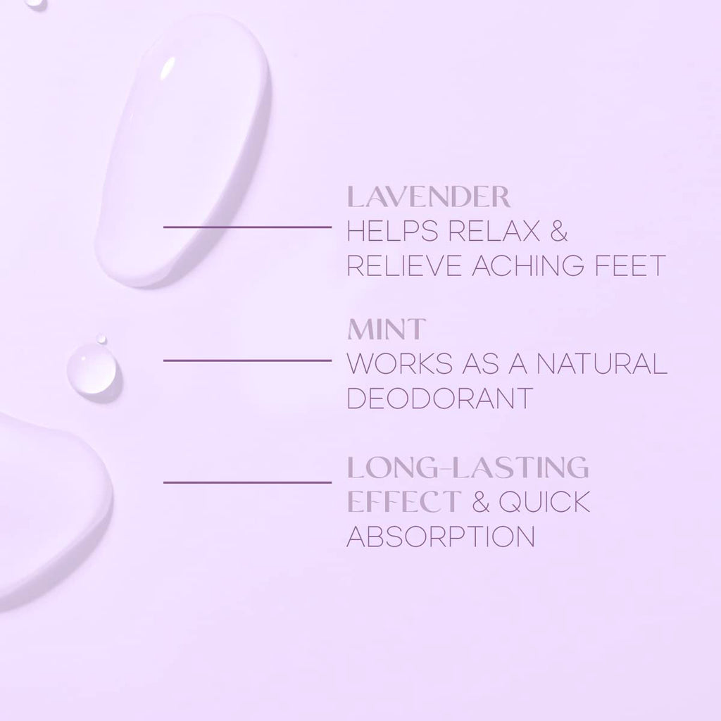 Skin Aesthetics Lavender & Mint Foot Masks - Repairs & Softens Cracked Feet, Hydrating & Exfoliating - Dermatologist Tested Korean Skincare - Clean Beauty, Natural Ingredients, Cruelty-Free - 3 Pairs