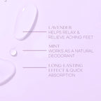 Skin Aesthetics Lavender & Mint Foot Masks - Repairs & Softens Cracked Feet, Hydrating & Exfoliating - Dermatologist Tested Korean Skincare - Clean Beauty, Natural Ingredients, Cruelty-Free - 3 Pairs