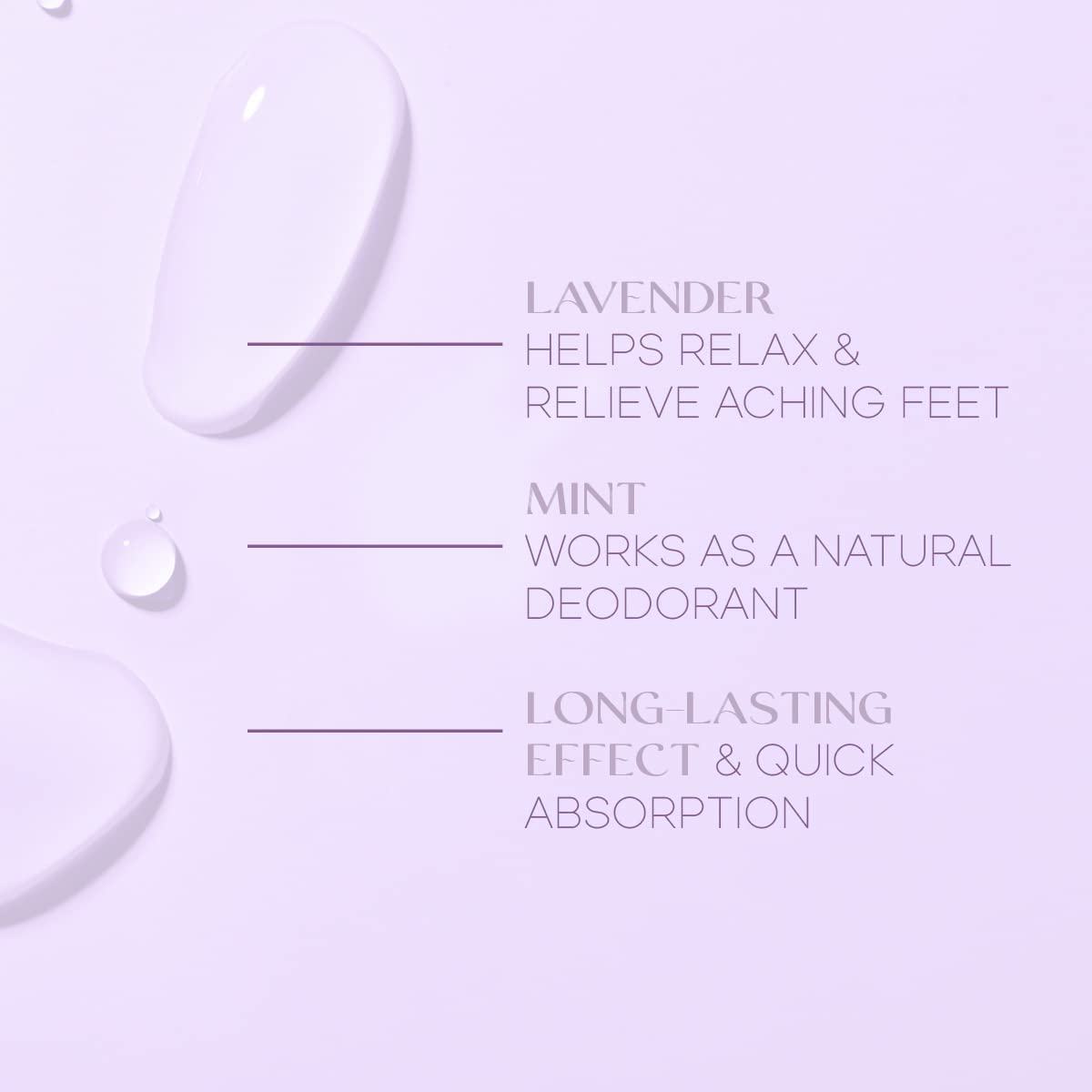 Skin Aesthetics Lavender & Mint Foot Masks - Repairs & Softens Cracked Feet, Hydrating & Exfoliating - Dermatologist Tested Korean Skincare - Clean Beauty, Natural Ingredients, Cruelty-Free - 3 Pairs