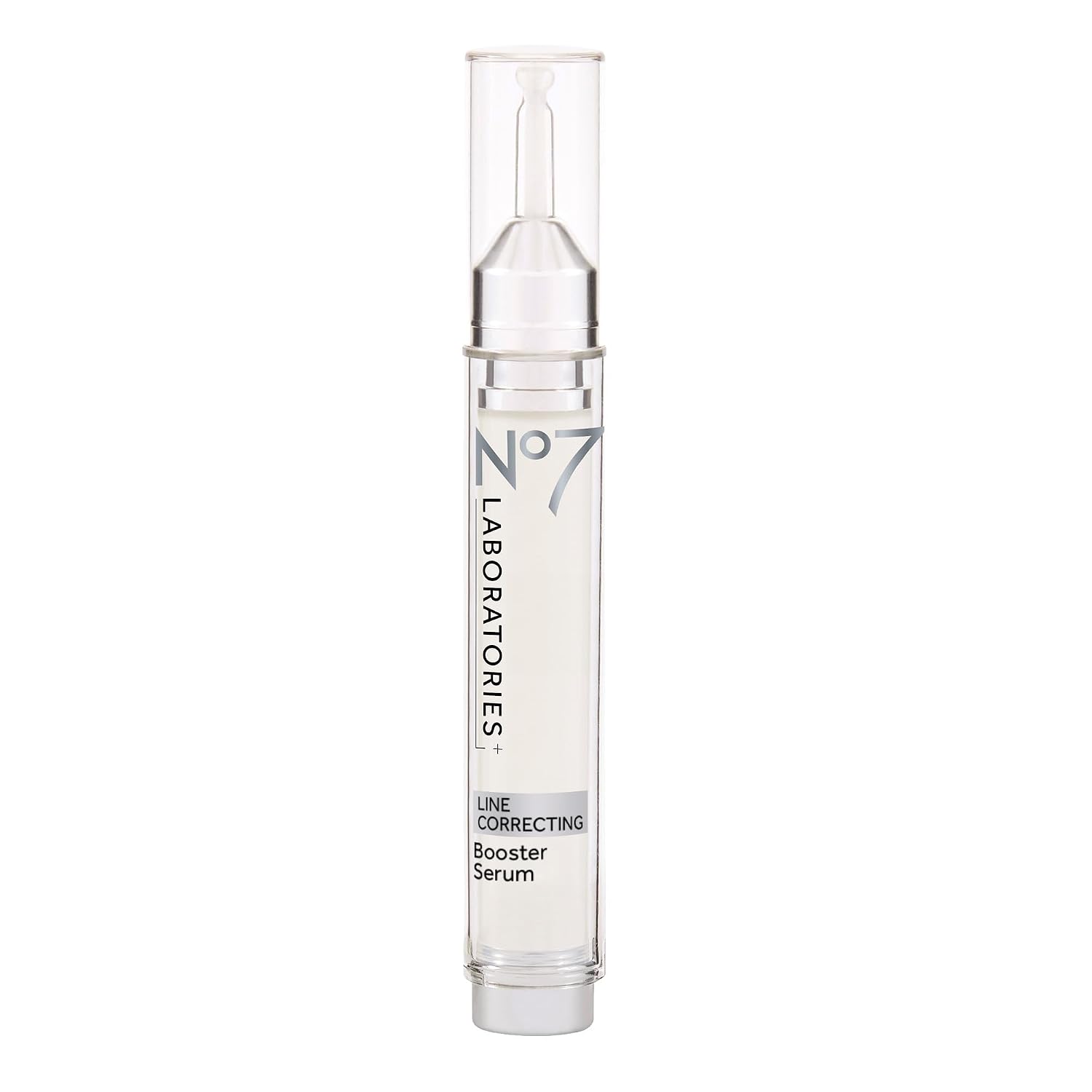 No7 Laboratories Line Correcting Booster Serum - Potent Collagen Peptide Serum For Fine Lines And Wrinkles - Moisturizing Formula For All Aging Skin Types (15 Ml)