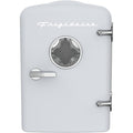 Frigidaire EFMIS171 Retro Mini Portable Personal Fridge - Ideal for Home, Office or Dorm - Includes Carrying Handle, AC/DC Wall/Car Charger (White)