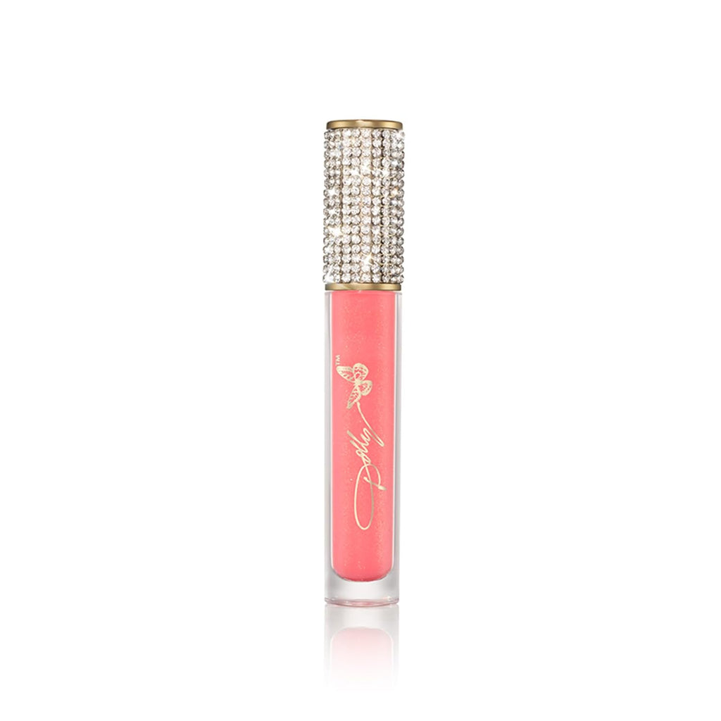 Dolly Beauty Hi-Gloss Lips - Non-Sticky Lip Gloss - Moisturizing for Everyday Use - Pocket Friendly, Blendable & Layerable - Vegan & Vitamin E-Enriched - Very Pink