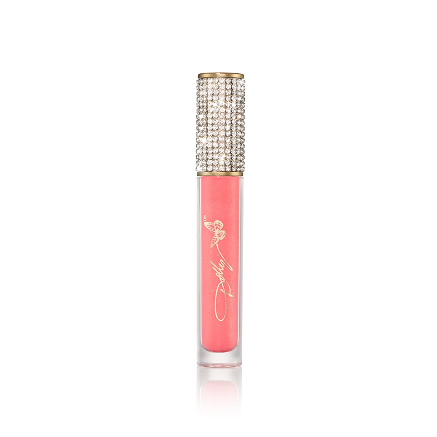 Dolly Beauty Hi-Gloss Lips - Non-Sticky Lip Gloss - Moisturizing for Everyday Use - Pocket Friendly, Blendable & Layerable - Vegan & Vitamin E-Enriched - Very Pink