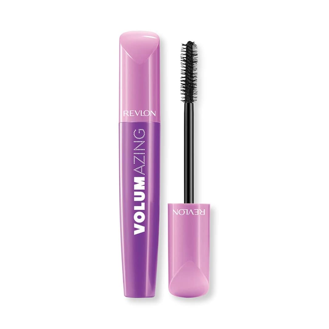 Revlon Mascara, Volumazing Eye Makeup, Non-Waterproof, No Clump, Smudge Proof, Flake Proof, 901 Blackest Black, 0.30 Fl Oz