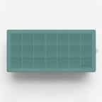 Ice Cube Tray – Small Silicone Molds With Lids, Bpa-Free And Flexible For Cocktails And Beverages – Set Of 2 (Green)