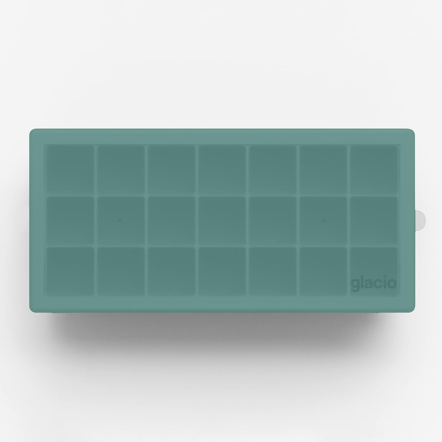 Ice Cube Tray – Small Silicone Molds With Lids, Bpa-Free And Flexible For Cocktails And Beverages – Set Of 2 (Green)