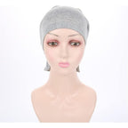Pre Tied Head Scarves For Women Slip On Chemo Turban Hats Headwrap Caps For Cancer Hair Cover
