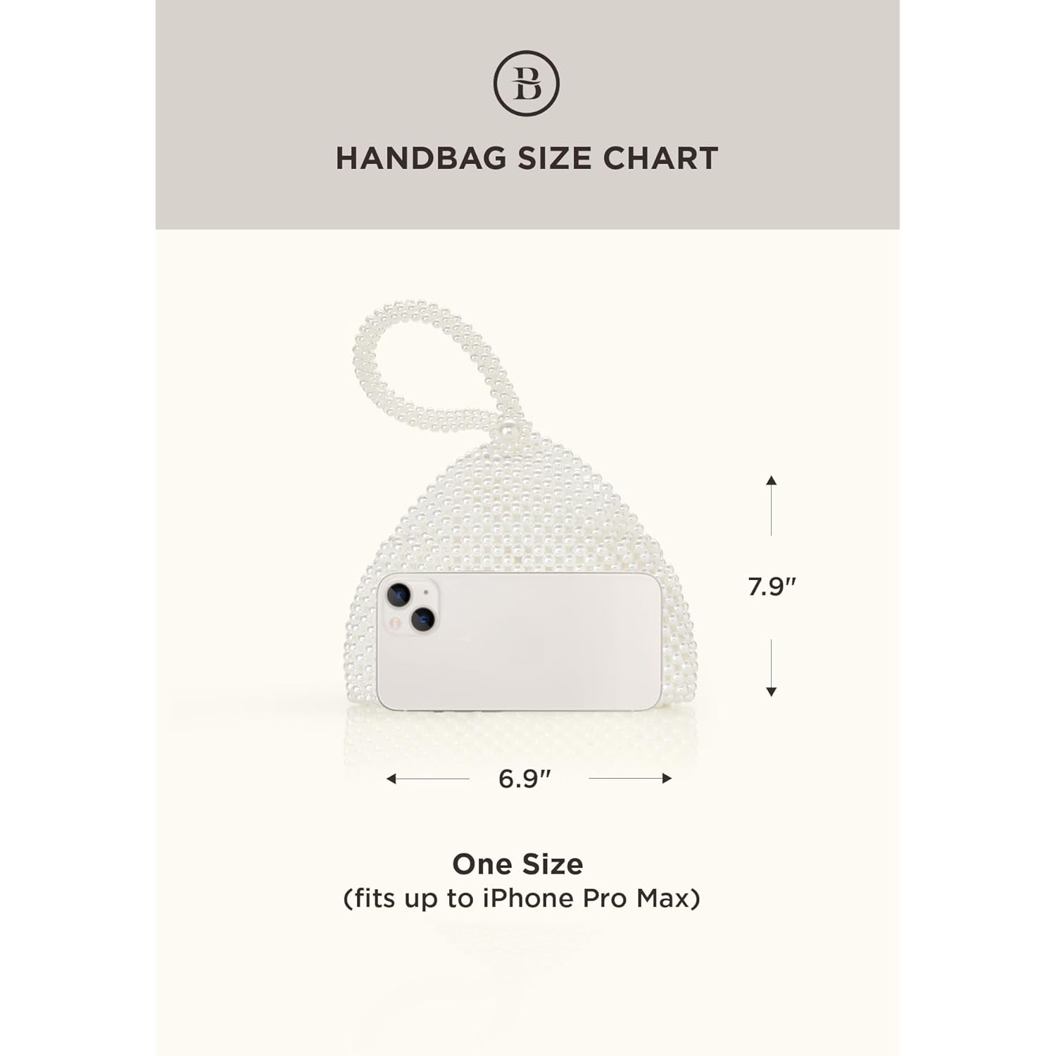 BABEYOND Pearl Clutch Purse Evening Bags for Women Elegant Triangle Purse for Wedding Bride Party Prom