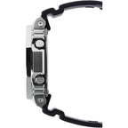 G-Shock Casio G-Steel Solar Connected Green Dial Black Resin Strap Watch - Gbm2100A-1A3