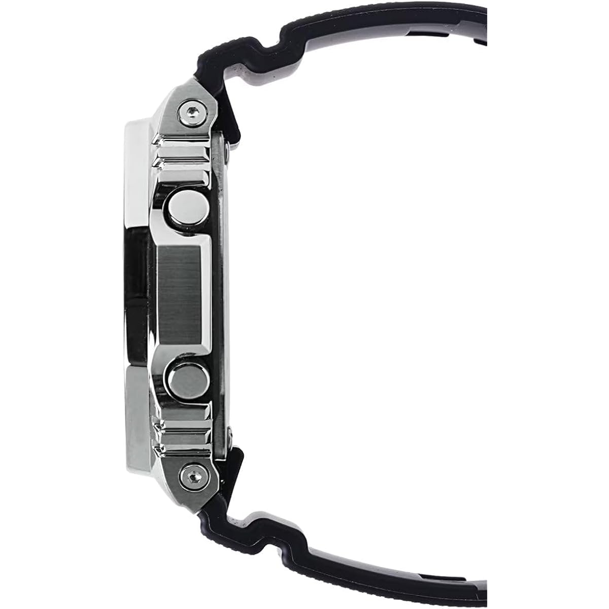 G-Shock Casio G-Steel Solar Connected Green Dial Black Resin Strap Watch - Gbm2100A-1A3