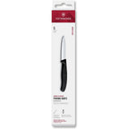Victorinox Swiss Classic 3.25" Paring Knife, Straight Edge Spear Point | Indispensable Vegetable Knife With A Black Ergonomic Non-Slip Handle, Nsf Approved And Dishwasher Safe Kitchen Cutlery